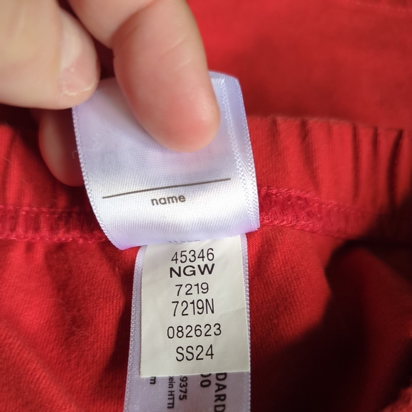 Hanna Andersson Red/Orange Play Shorts/Bike Shorts Size 3T (90 CM) - Picture 4 of 5